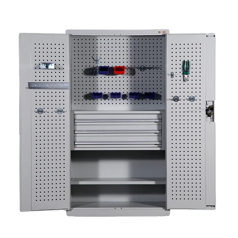 

Heavy Tool Cabinet Iron Cabinet Hole Board Locker