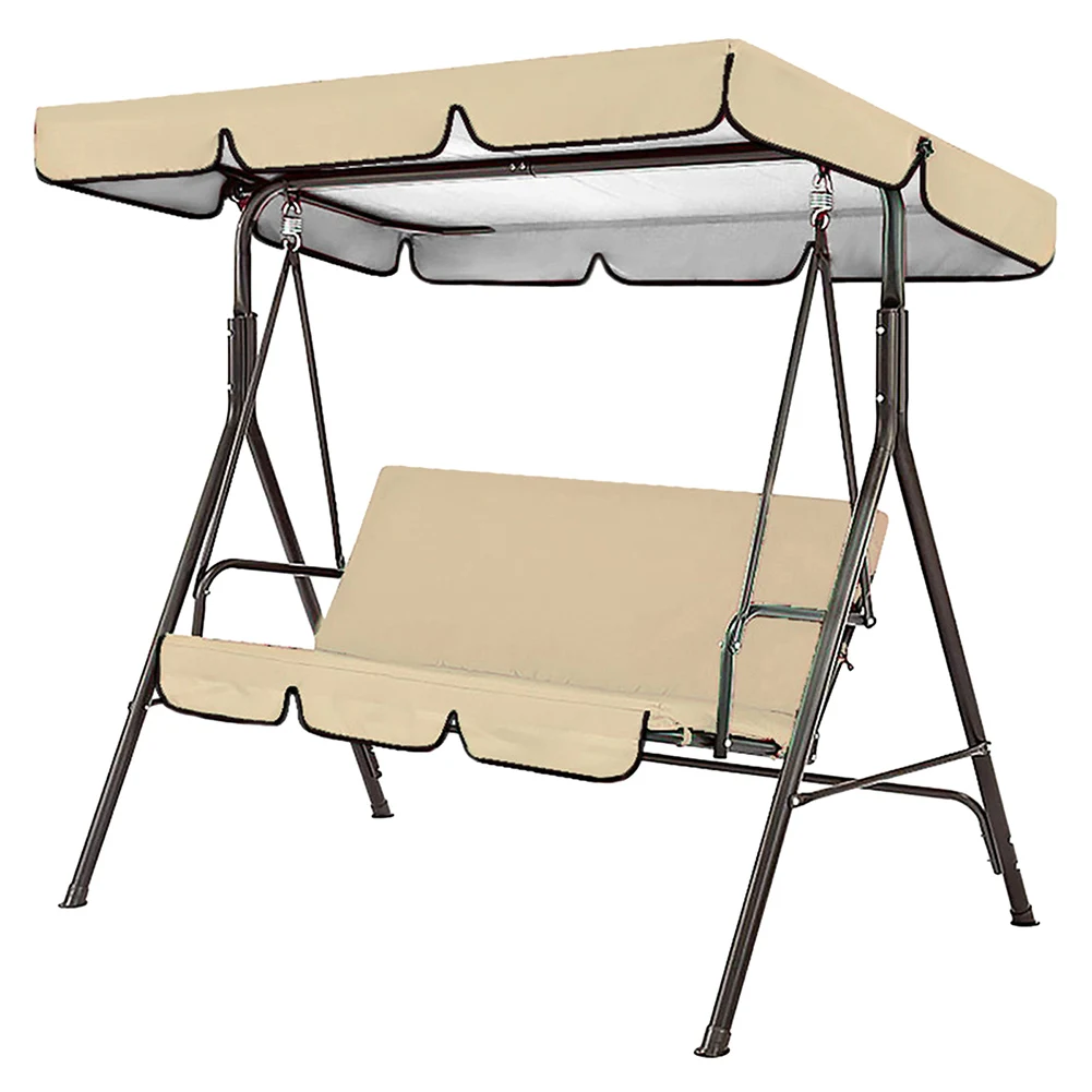 Outdoor Swing Chair Canopy Sunshade Swing Top Cover Garden Patio Furniture Dust Cover Courtyard Waterproof And Dustproof Swing