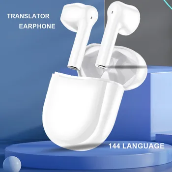 Interpreter headset language instant translation smart voice translator wireless bluetooth translator headset translator