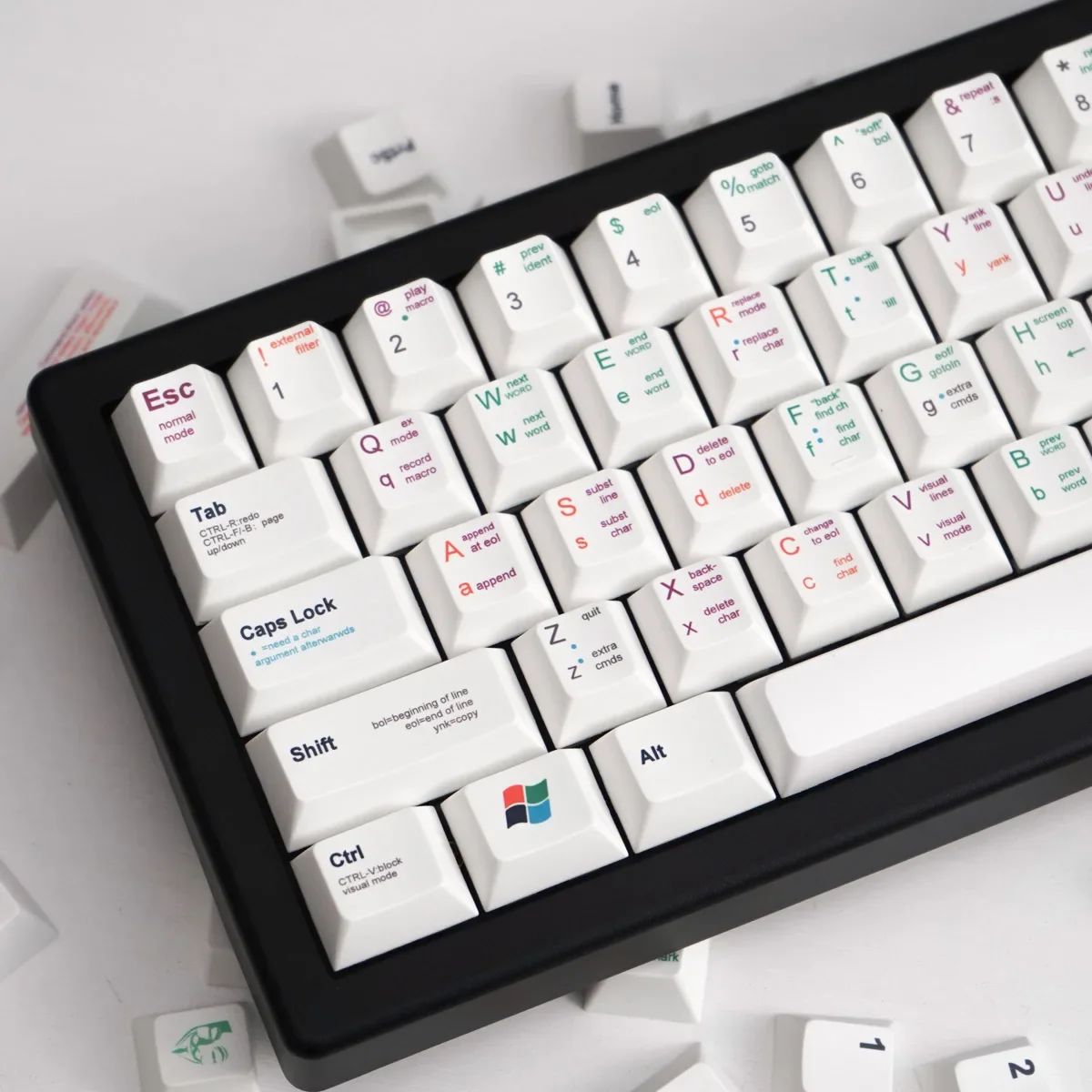 

Mechanical keyboard keycap 139 keys PBT sublimation cherry original factory highly adapted 64/68/75