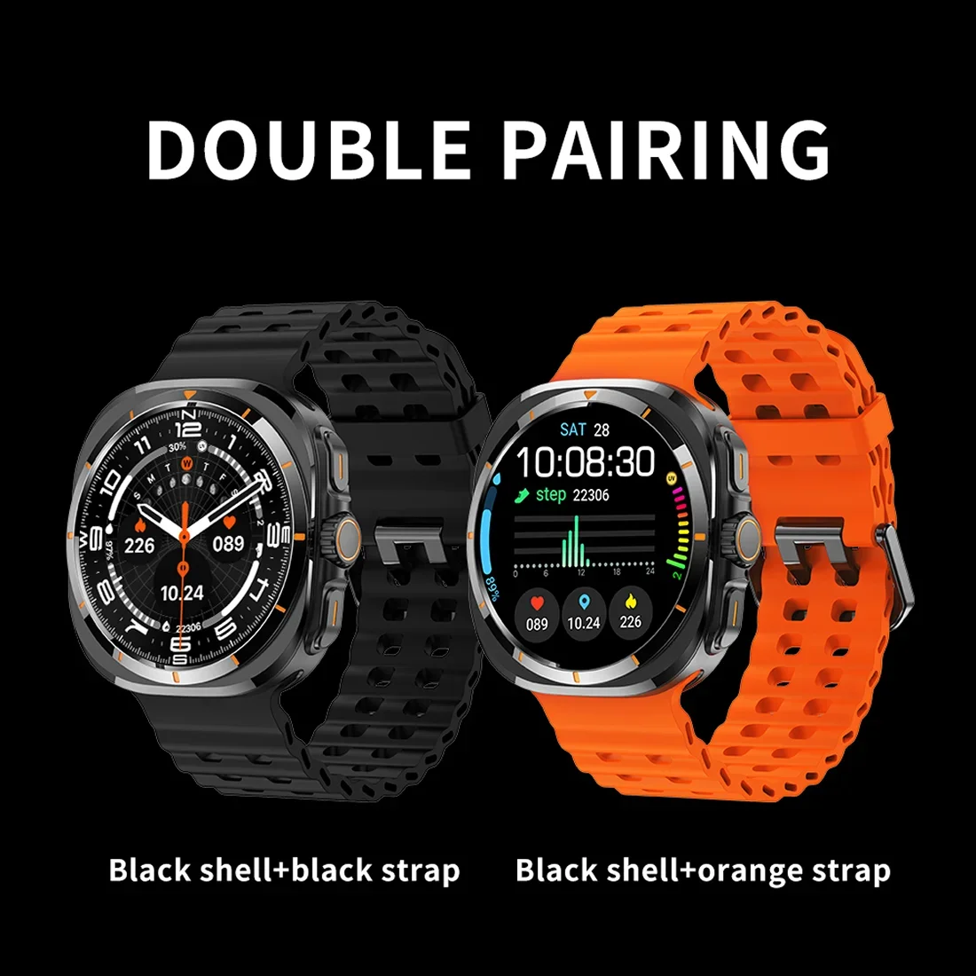 BW8 Smartwatch 2025 موديل 4G توصيل نظام أندرويد شاشة 151 بوصة بطارية 400 مللي أمبير في الساعة جوجل بلاي عداد الخطى جهاز تعقب النوم SIM