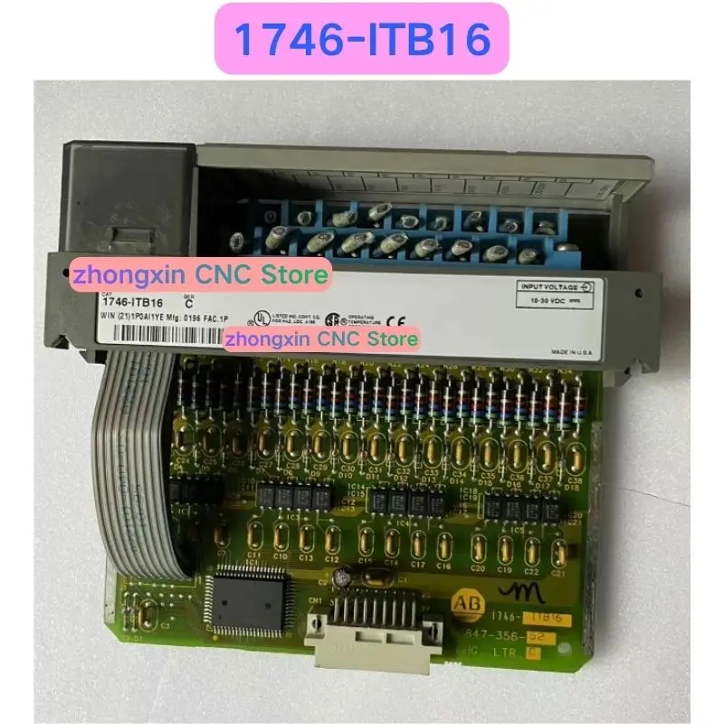 Used 1746-ITB16 PLC module Functional test OK Fast delivery