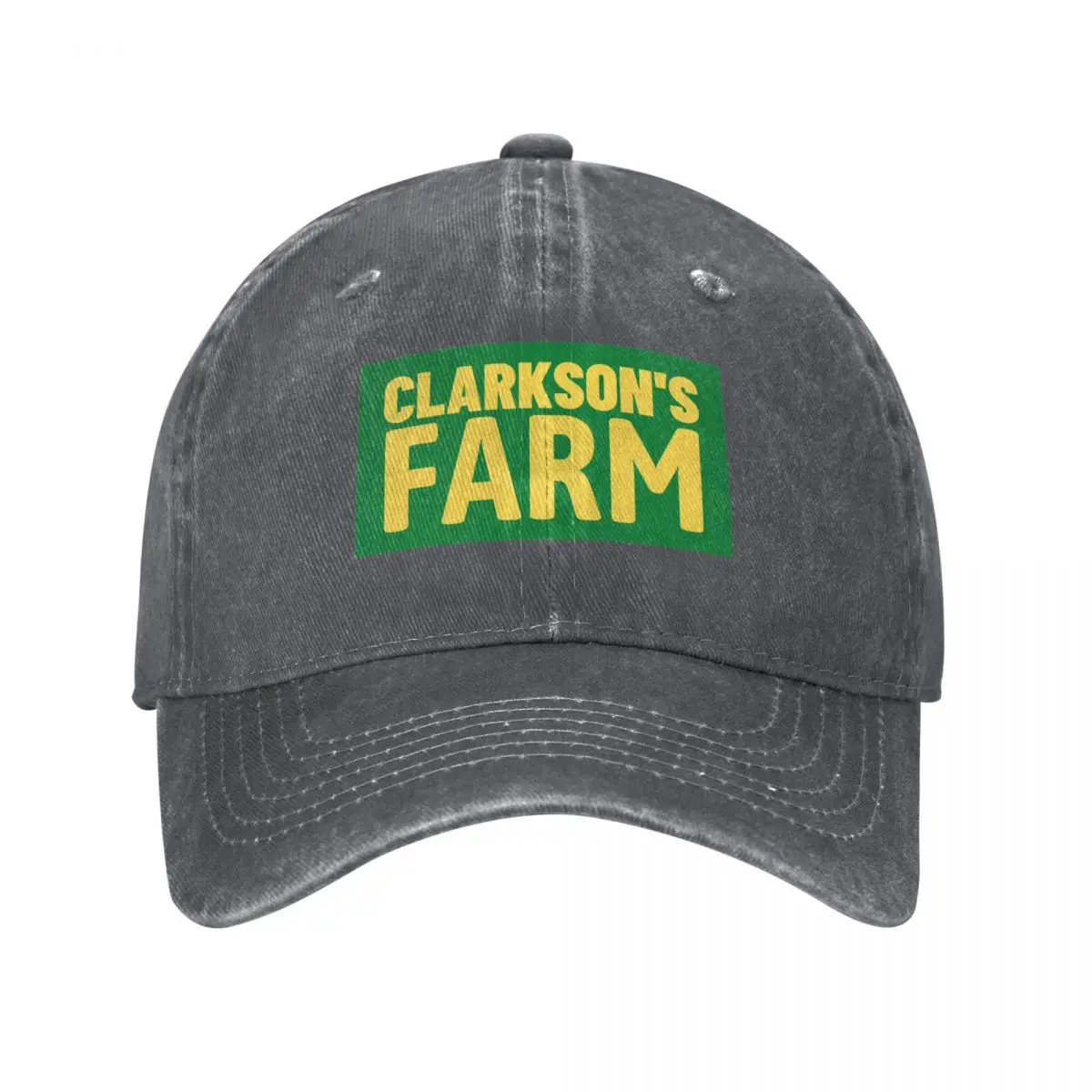 Clarksons Farm - Yellow Baseball Cap Icon Military Cap Man Men's Baseball Women's