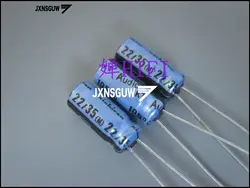 20PCS/lot original NICHICON KT 6.3V 10V 16V 35V 50V 470UF 330UF 47UF 220UF 3.3UF electrolytic capacitor 105c free shipping
