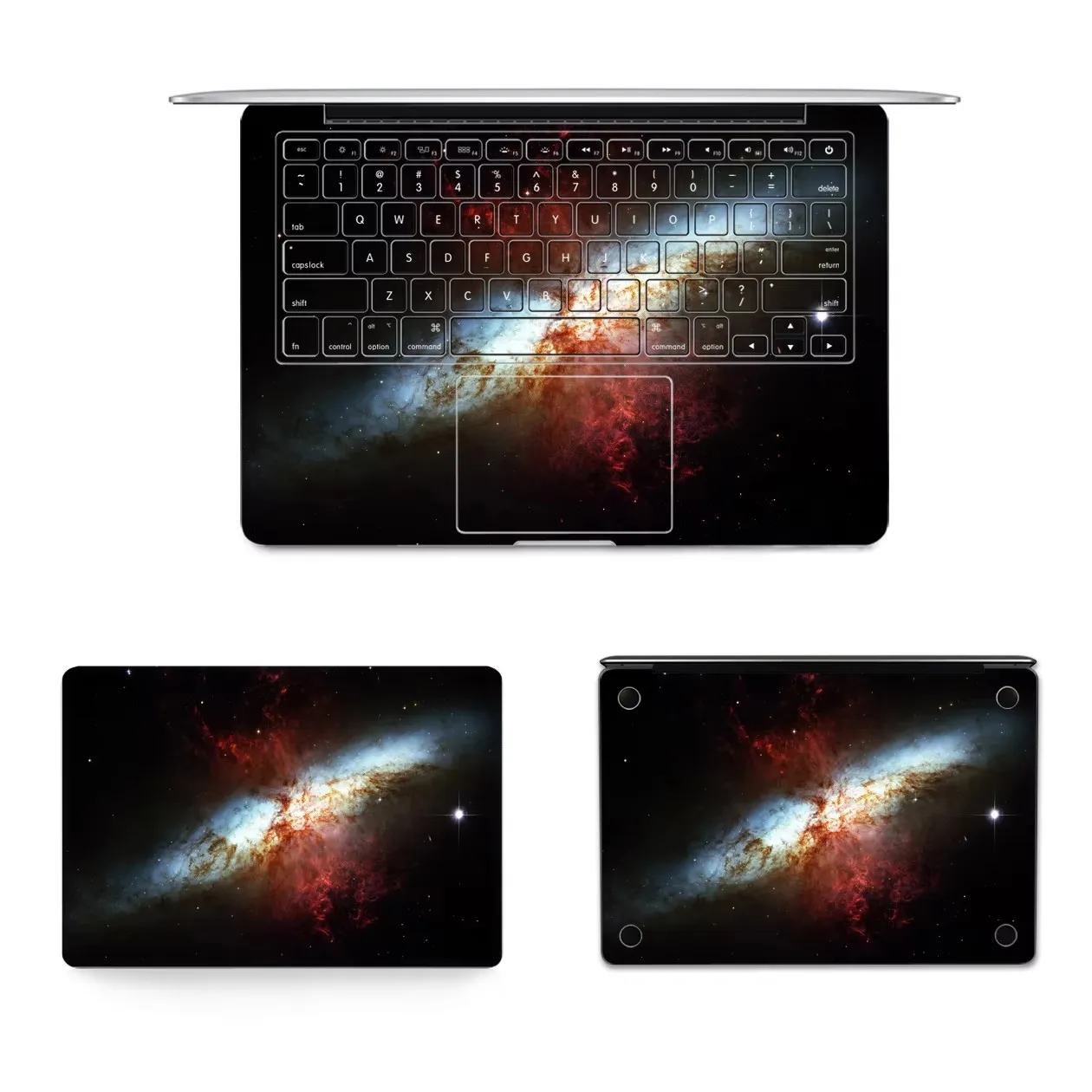 Body Vinyl Decal Skin for MacBook Pro 16 M1 13 M2 14 Air 15 2023 Retina Print Art Planet Design Moon Space Sticker