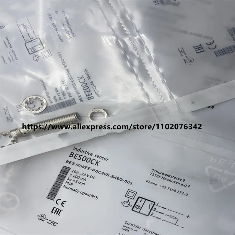 

Новый вставной датчик BES M08EE-PSC20B-S49G M08EE-PSC20B-S49G-003, 3 шт.