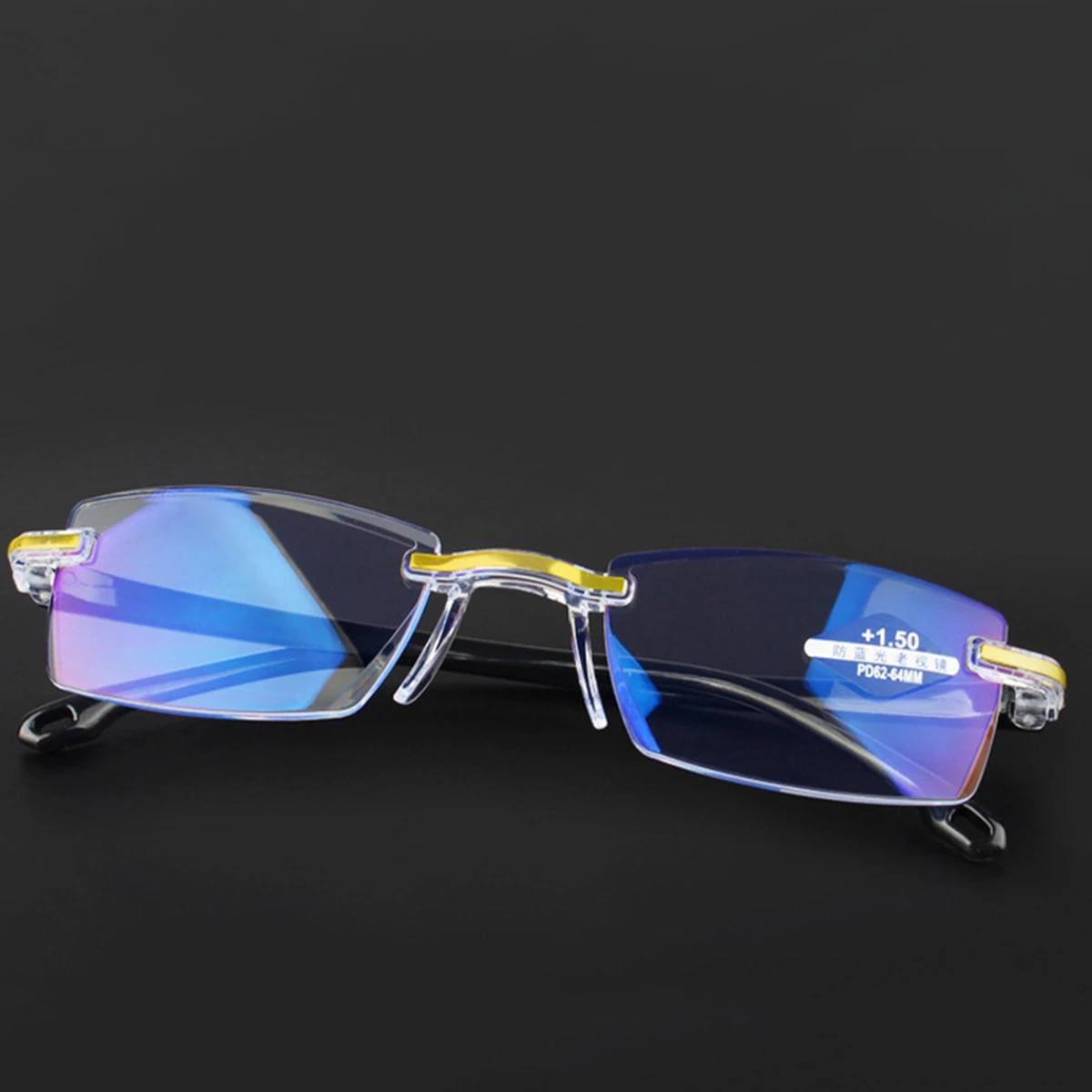 Spek Spec Anti Blue Light Blocking Glasses transparent spectacles Frame Plastic Computer Gaming Glasses cermin mat image 4