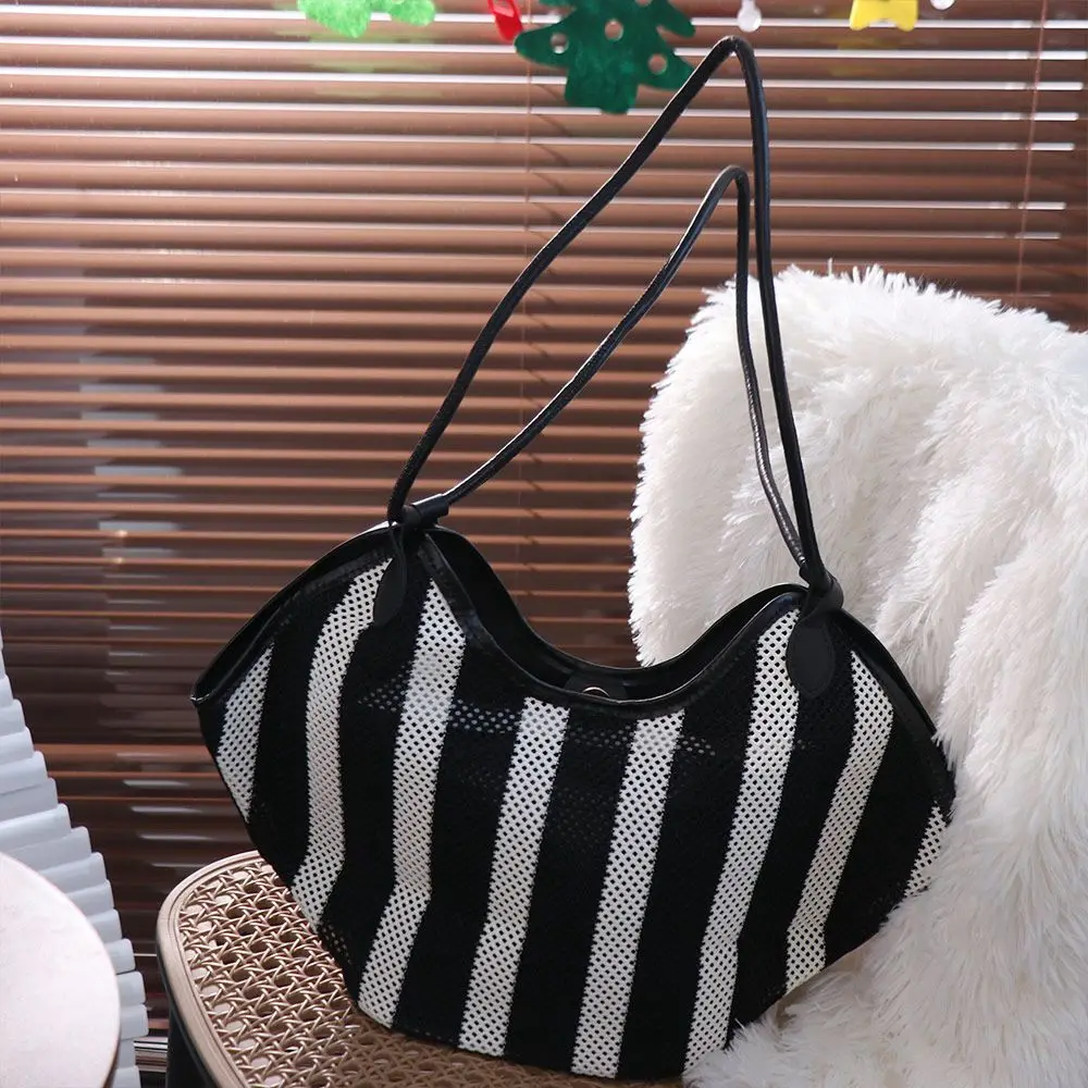 

Large Capacity Storage Shopping Bag Oversize Casual Basket Shopper Bag Portable Fashion Straw Beach Bag Women