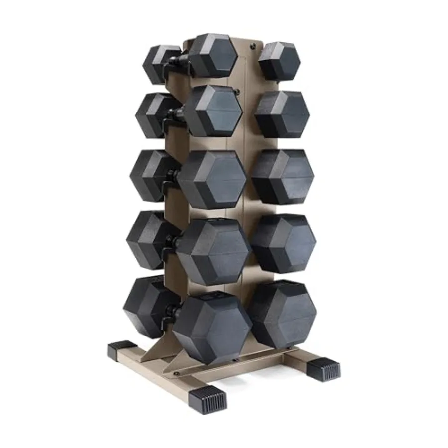 

Набор гексагональных гантелей с резиновым покрытием и вертикальной стойкой, 100-300 фунтов, набор гантелей для домашнего спортзала, несколько вариантов