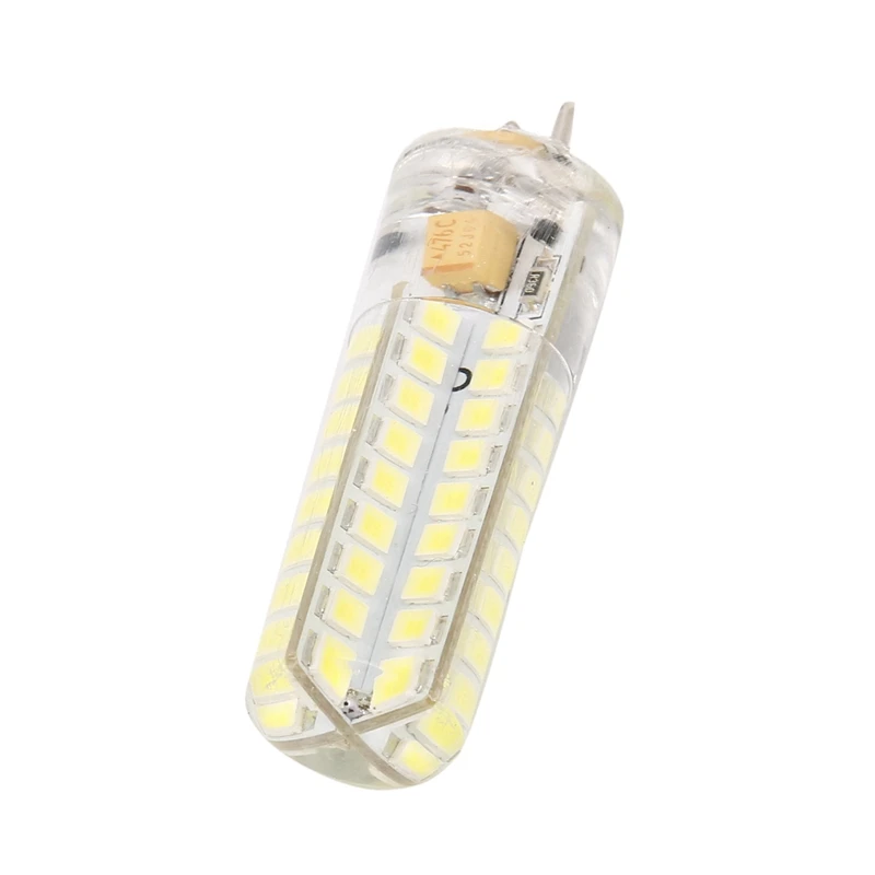 8X 6.5W GY6.35 LED Bulbs 72 2835 SMD LED 320Lm 50W Halogen Lamps Equivalent Dimmable Pure White 6000K 360 Degree Beam