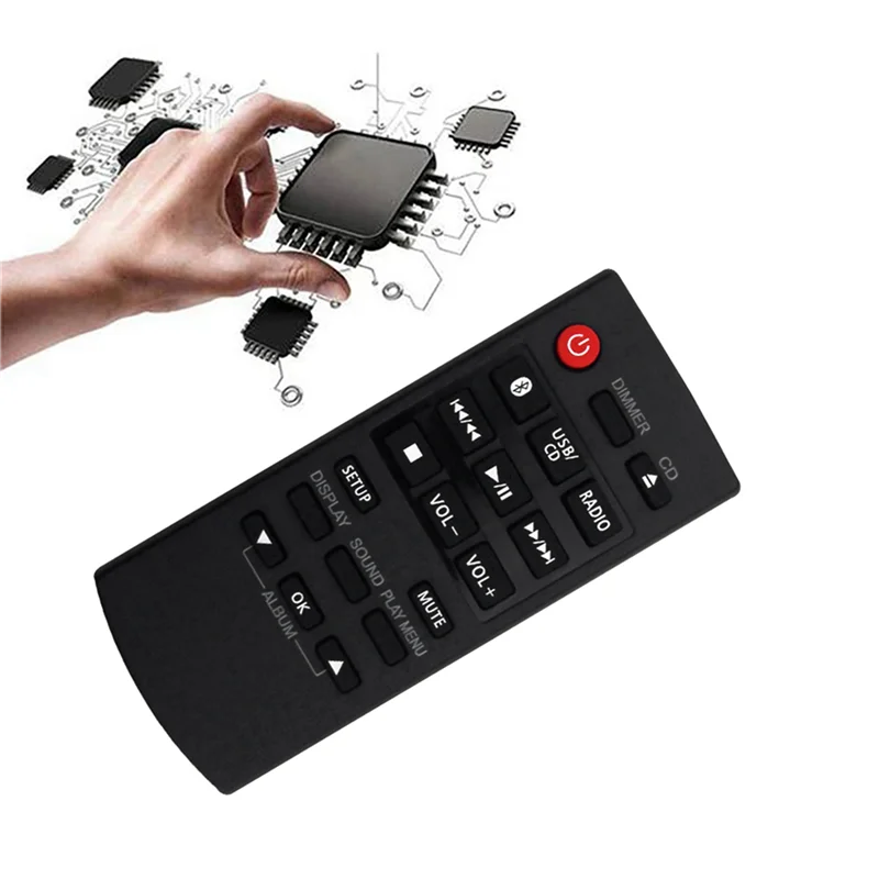 B04B-2X N2QAYB000984 Replaced Remote For Panasonic CD Stereo Sub SA-PM250 SC-PM250 SC-PM600 SC-UX104 SC-HC200 SC-HC200