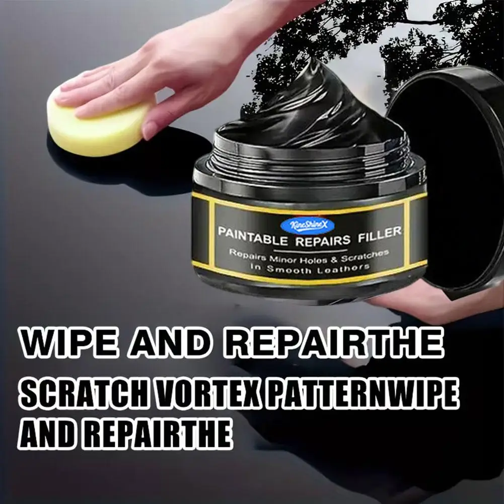 Car Scratch Remover & Swirl Repair Paste - Magic Polishing Compound for Paint Restoration, Leaves Glossy Protective Layer