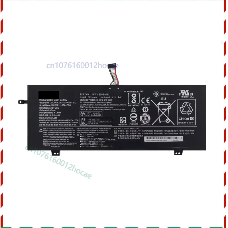 

Genuine l15m4pc0 l15l4pc0 battery for Lenovo IdeaPad 710s-13isk Xiaoxin Air 13
