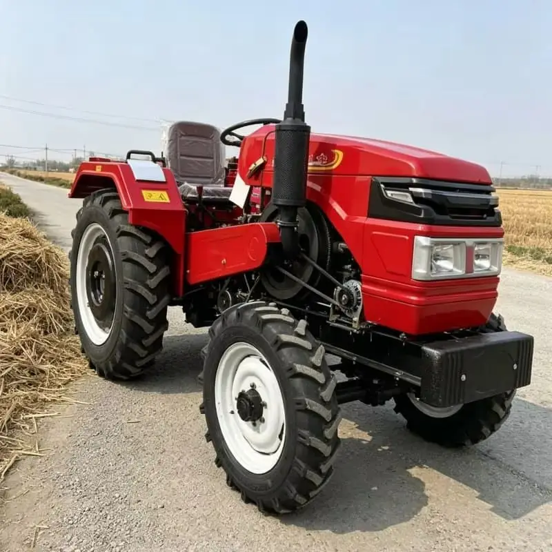 

Customized Four-wheel rotary tiller, high-power wheeled ploughing machine, high-efficiency hot-selling tractor rotary tiller