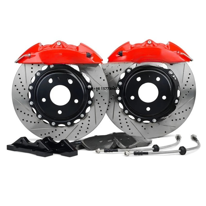 

2-Piece Disc Rotor 355x28MM High Performance 4 Piston Big Brake Kit for CROWN 2000-2019 18 Inch Wheel