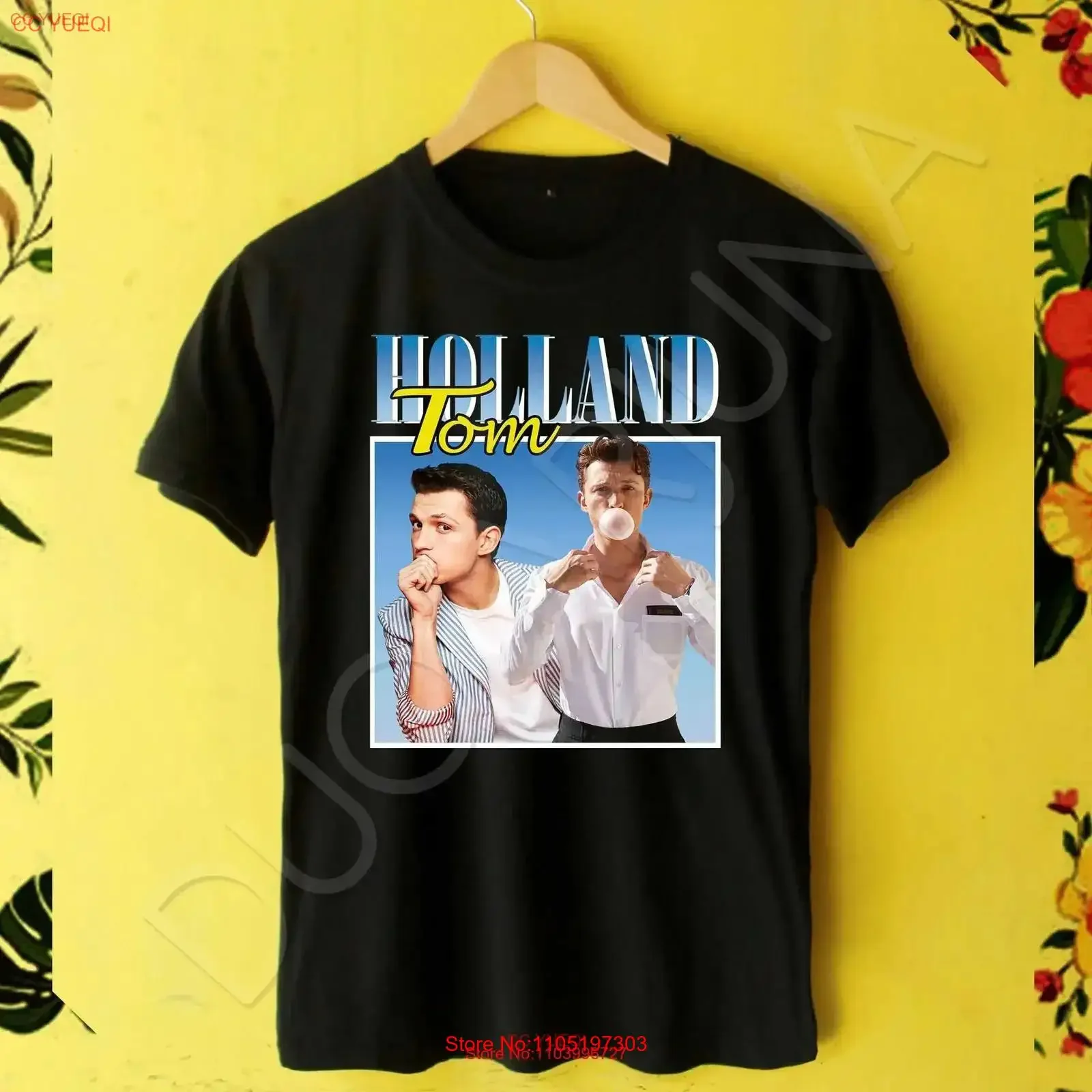 توم هولاند تي شيرت ملهم الراب الهيب هوب عيد ميلاد خمر 90's الكبار للجنسين خمر غسلها لينة تنفس الشارع الشهير قليلا