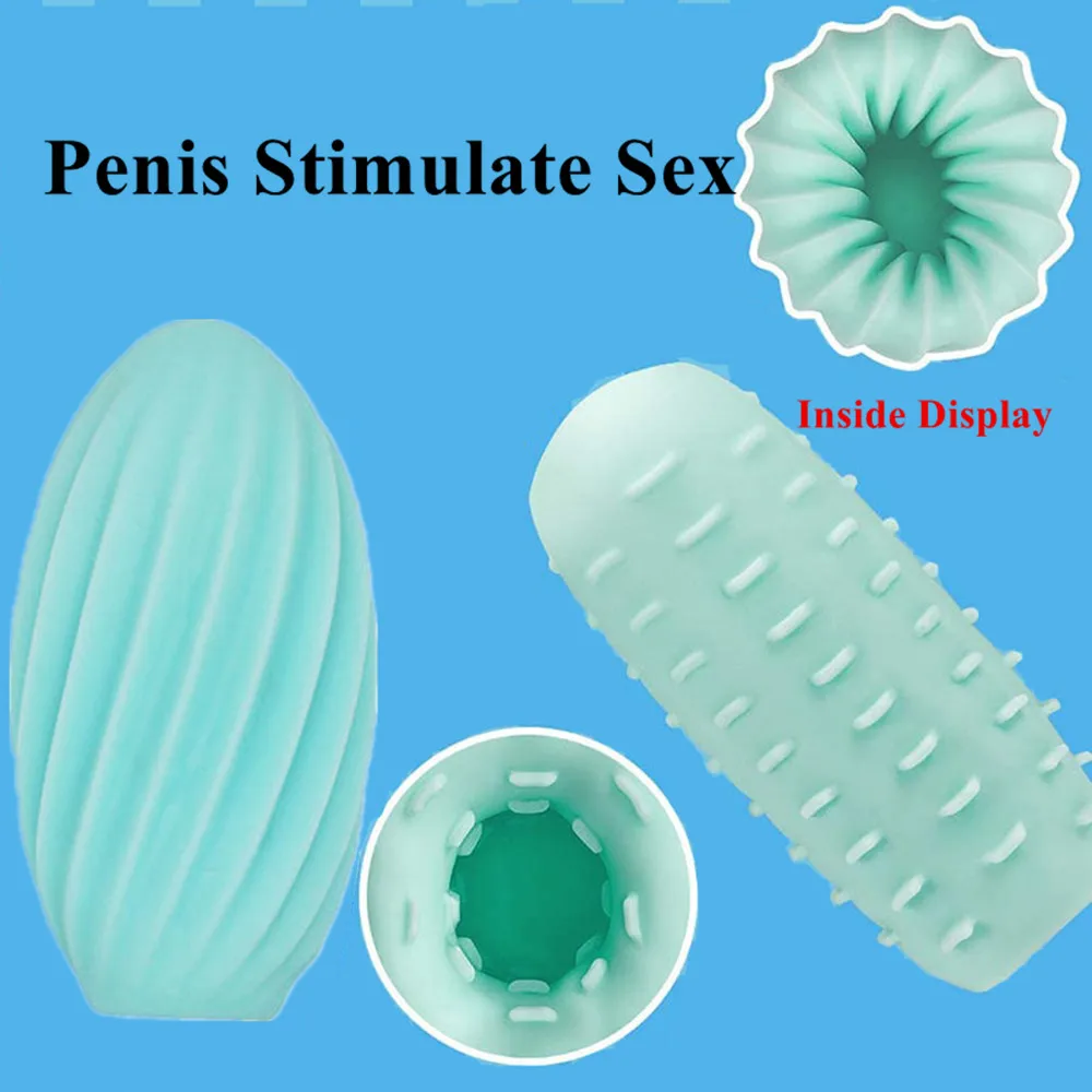 Mini Male Masturbate Cup Realistic Vagina Anal Soft Tight Pocket Pussy Stimulate Sex Toys For Men Penis Portable Masturbator Egg