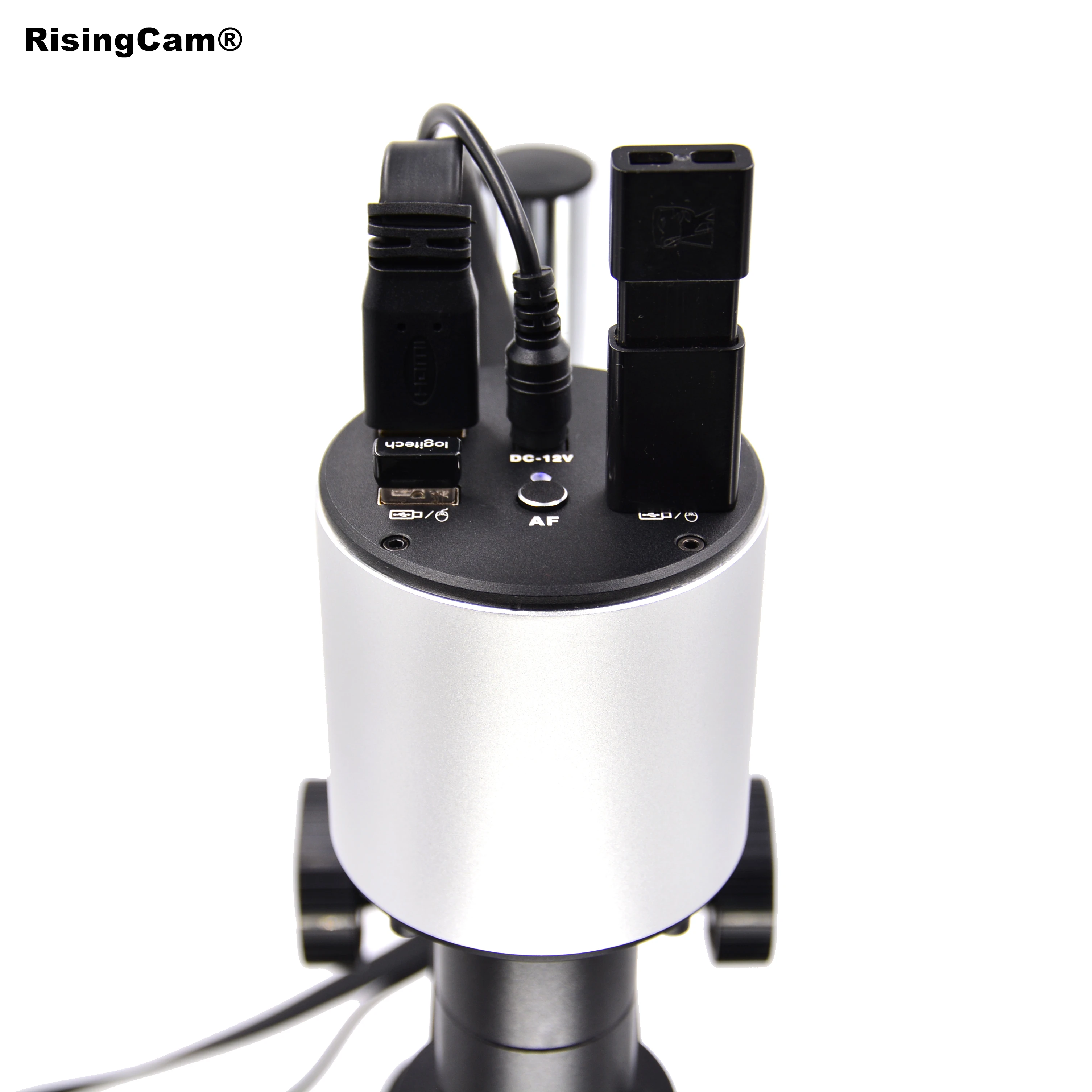 Imagem -06 - Usb e Hdmi Auto Foco 4k Câmera Microscópio Autofoco 4k 60fps Sensor Sony Imx334 Reparação de Telefone Industrial Solda