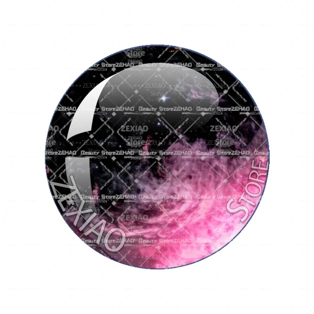 10mm-40mm Creative Colored Cloud Pattern Blythe Doll Pupil Eye Chips Suitable 14mm Thin Pupil Eye Chips Accessories Gift MS002