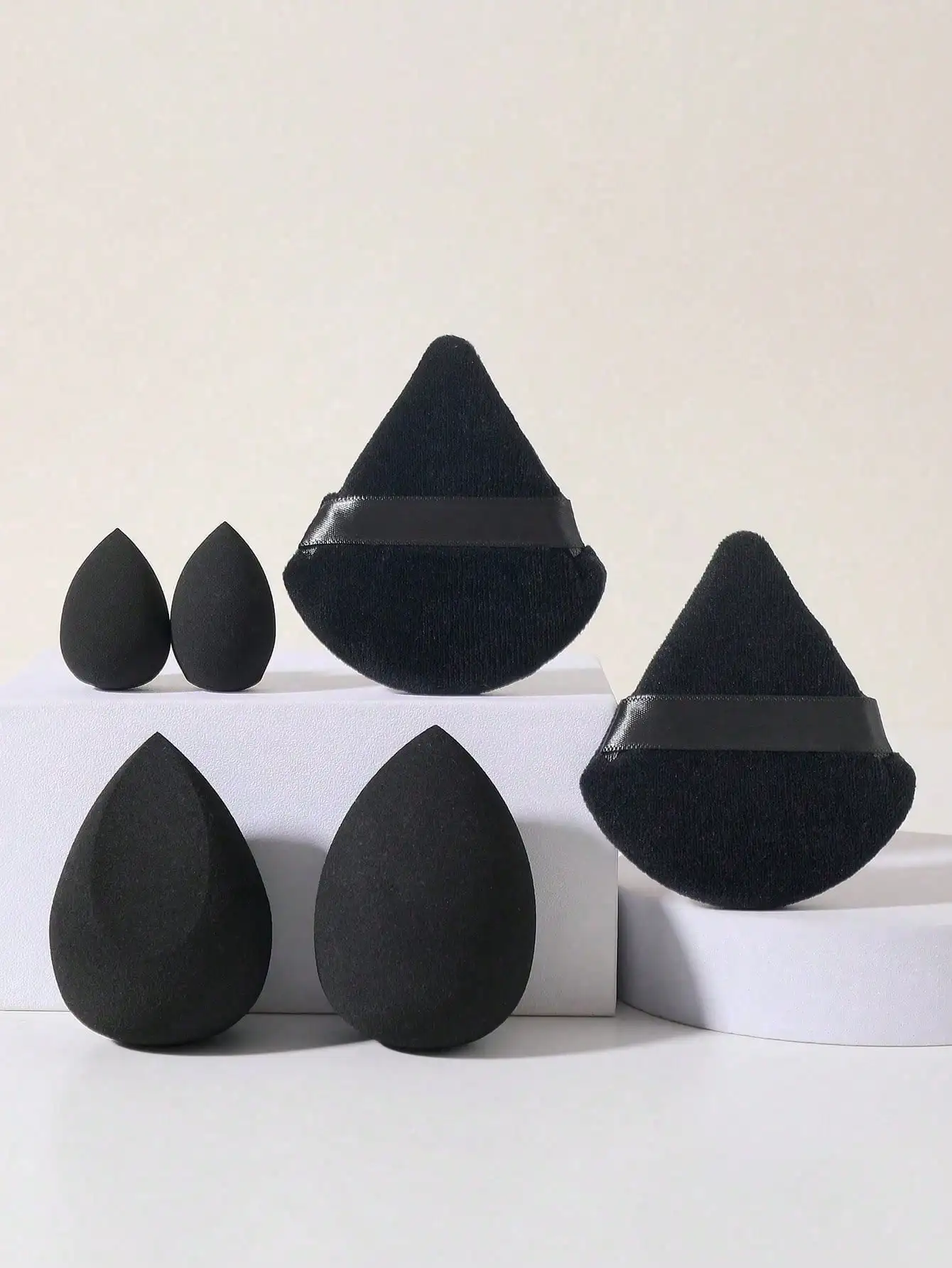 4 قطع اسفنجات مكياج 2 قطعة