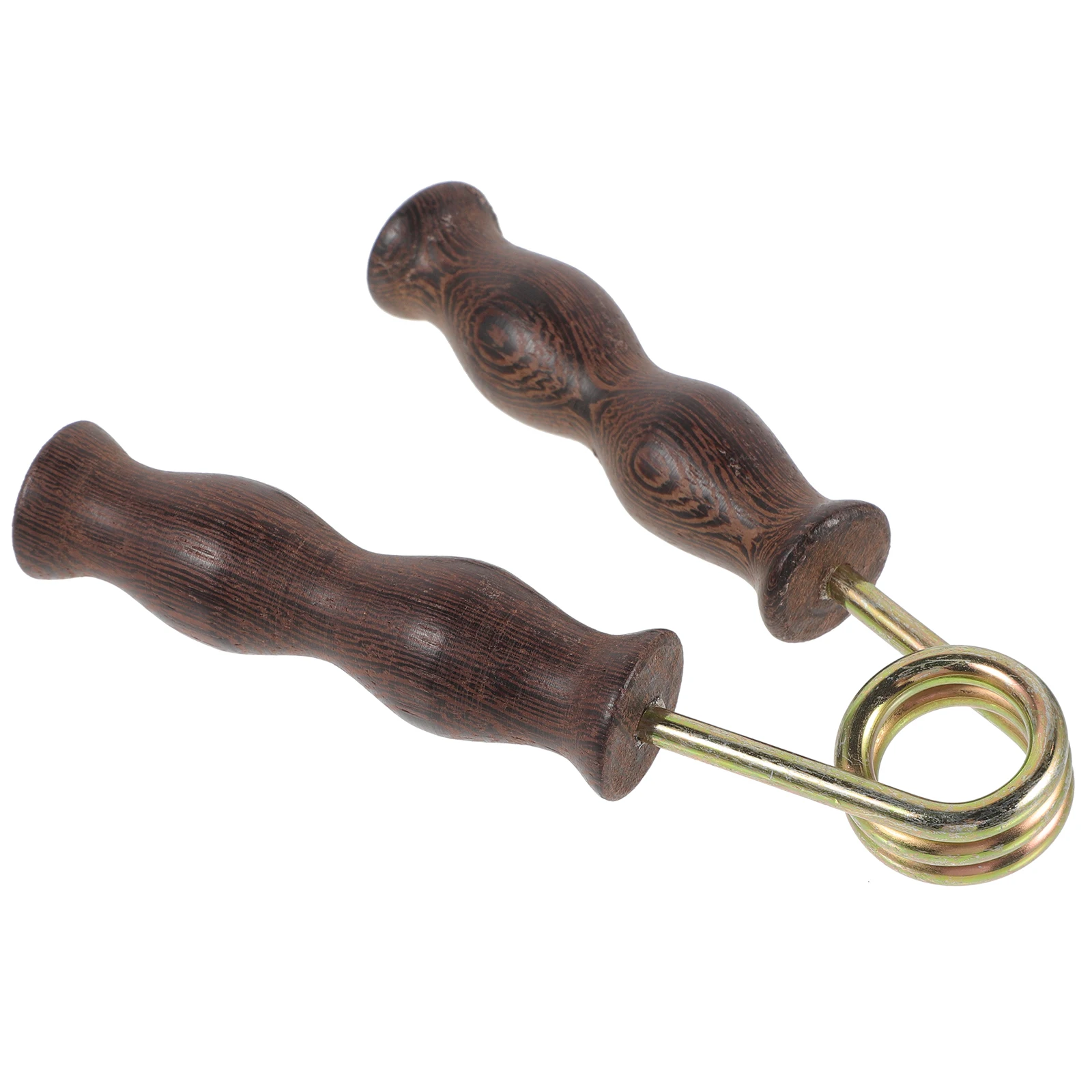 

Wooden Handle Hand Exerciser for Muscle Training Finger Trainer Strengthener Portable Home Office Exercise Tool