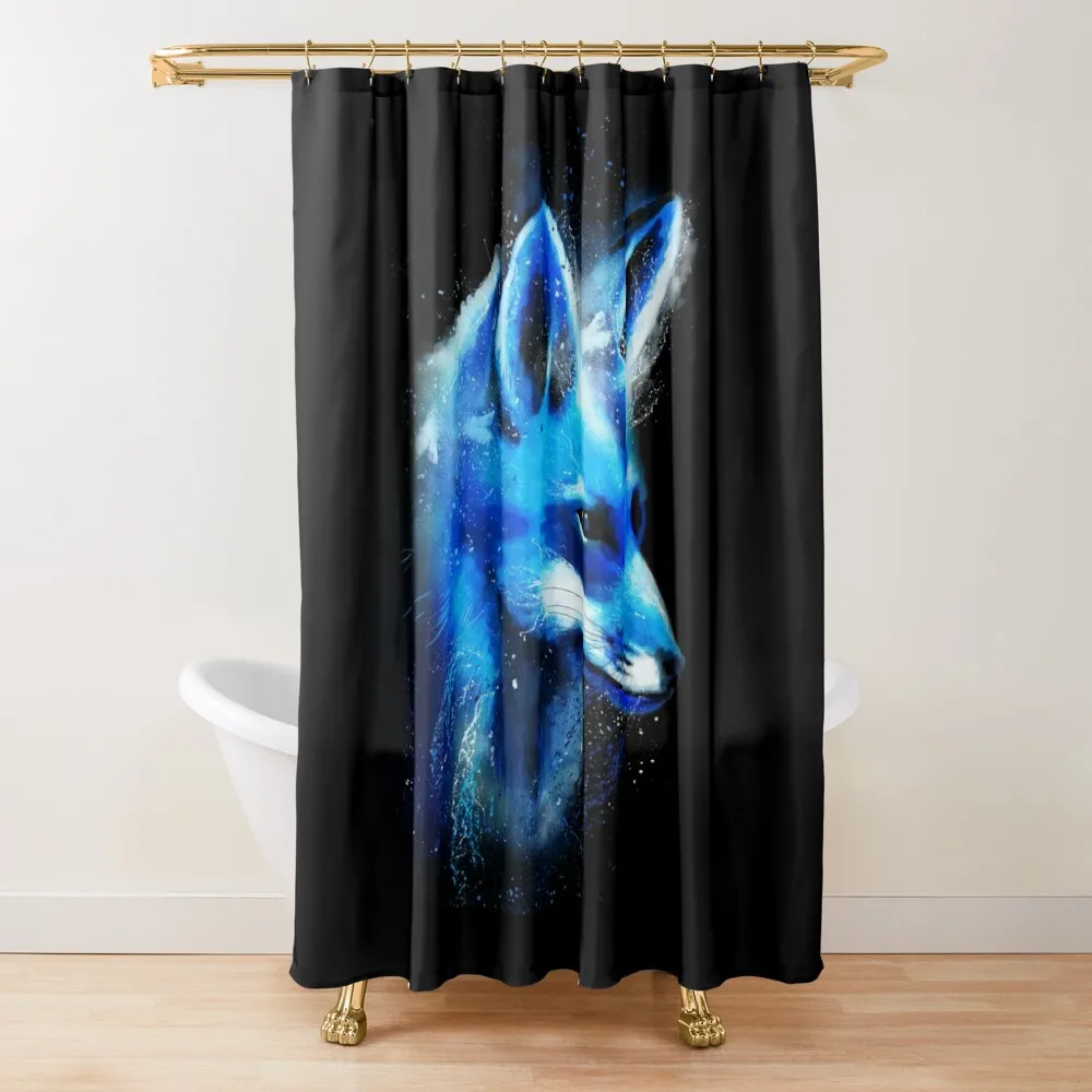 Fox - Fox Art - Fox Lover Shower Curtain Bathroom Fabric Bathroom Accessorys Curtain