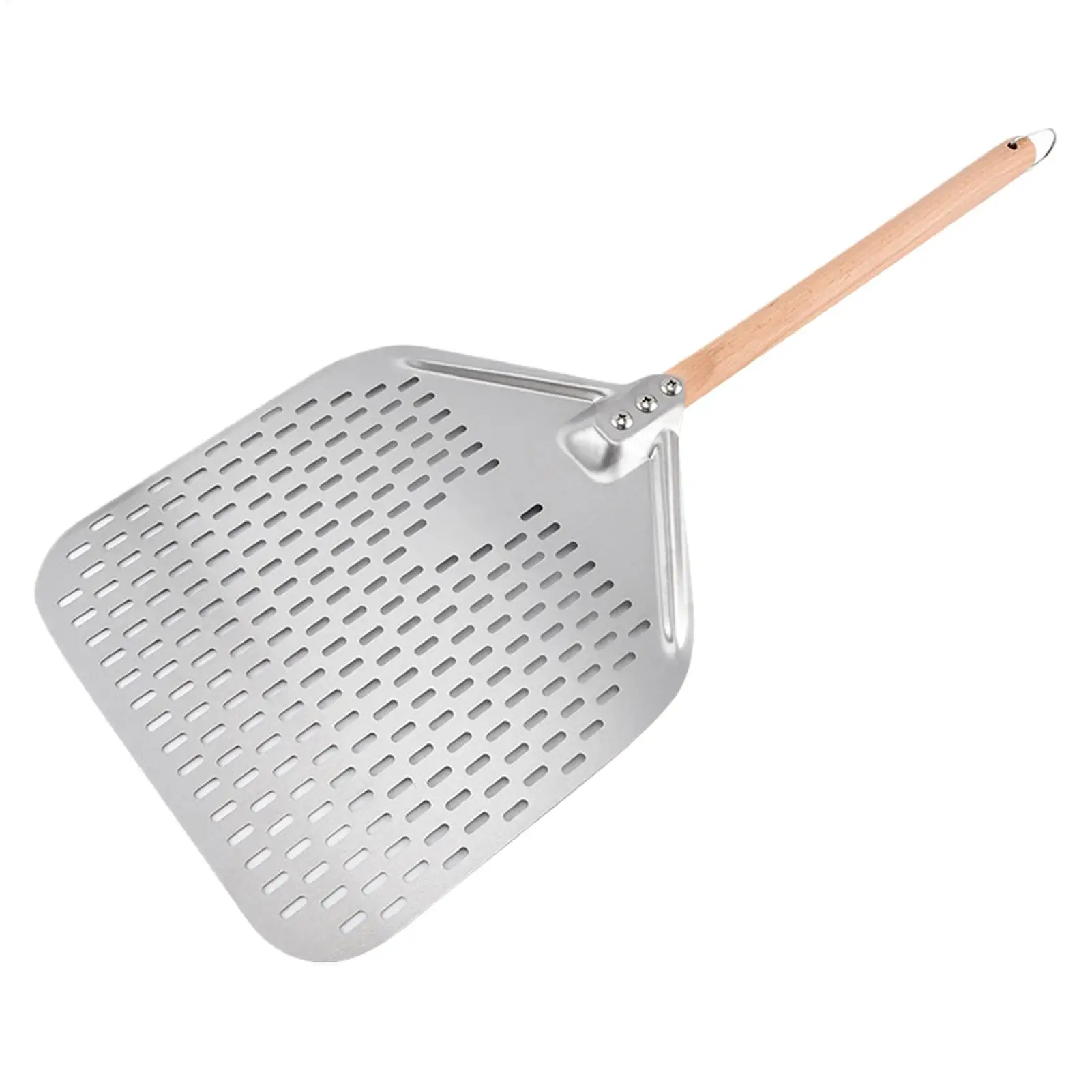 

Pizza Peel 12 Inch Perforated Removable Lightweight 12 Inch Oven Pizza Shovel For Home Baking Cooking Grilling Kitchen Family