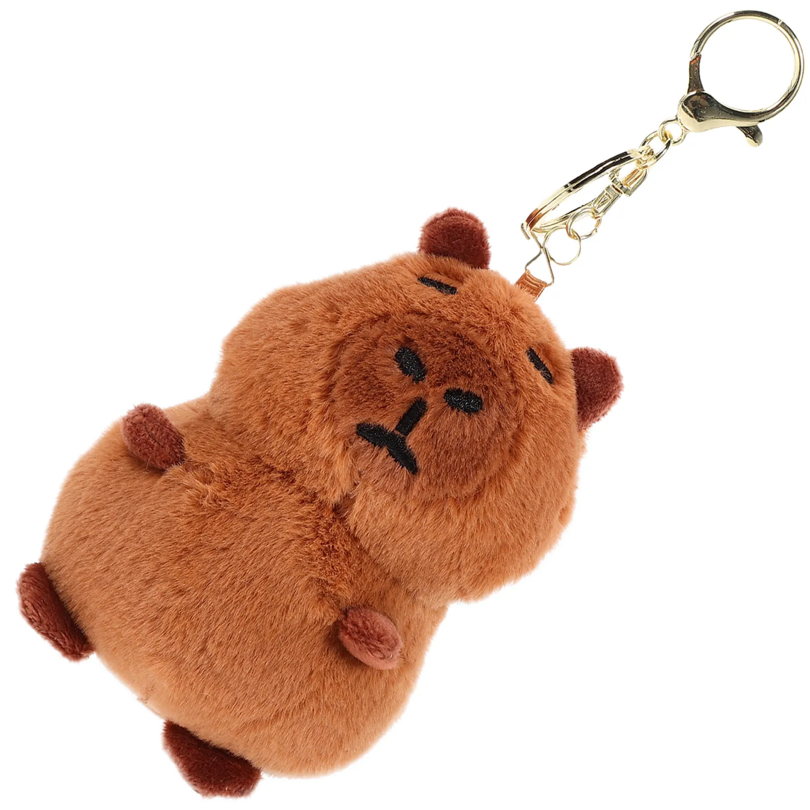 

1pc Stuffed Keychain Hanging Decor Cute Animal Pendant For Bag Backpack Schoolbag Car Charm Soft Accessory
