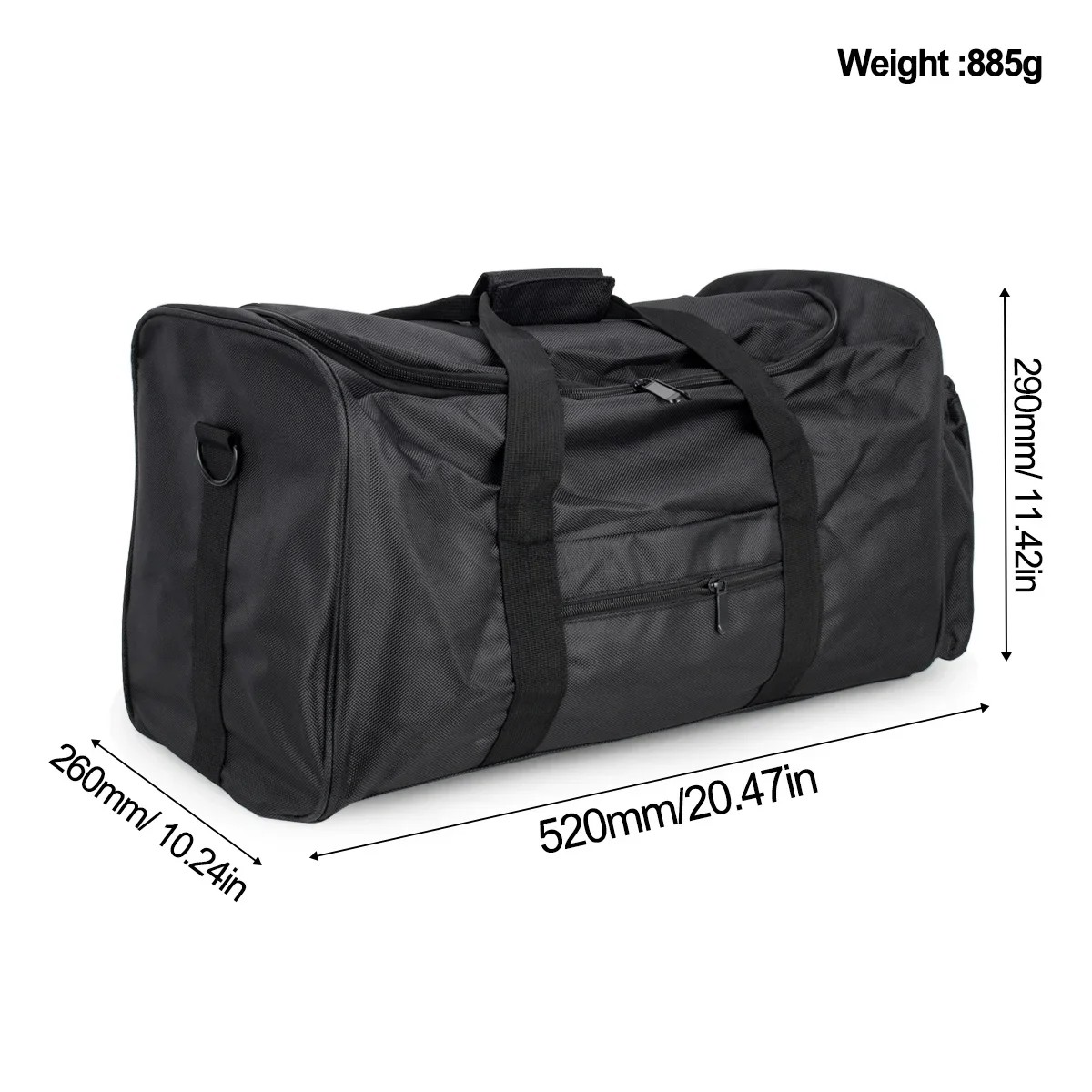 1/10 RC Car Carrying Bag Storage Handbag 52*26*29cm for Rock Crawler Rigs TRX4 Defender SCX10 III D90 TF2 CC01 MST CFX HSP 94123