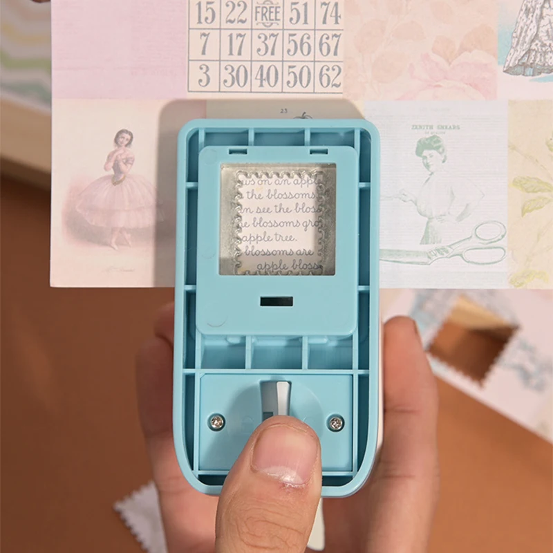 New Stamp Shape Embossing Machine DIY Handmade Embosser Crafts and Scrapbooking Tool Stamp Border DIY Punch