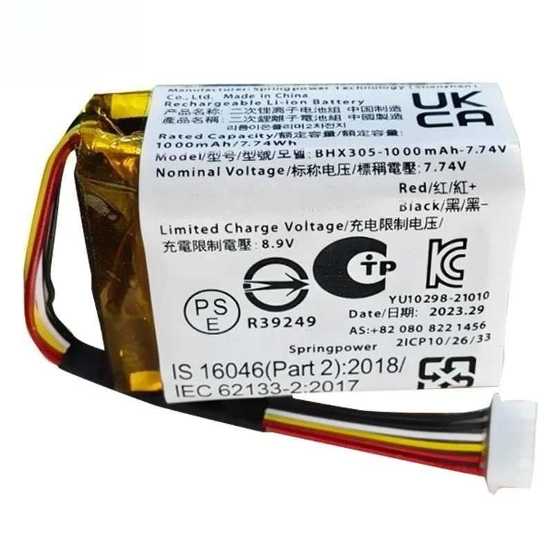 BHX305 Battery 3.87V 1000mAh for DJI Osmo Mobile 5 for DJI Osmo Mobile 6 Handheld Gimbal Camera High Quality Replacement Battery