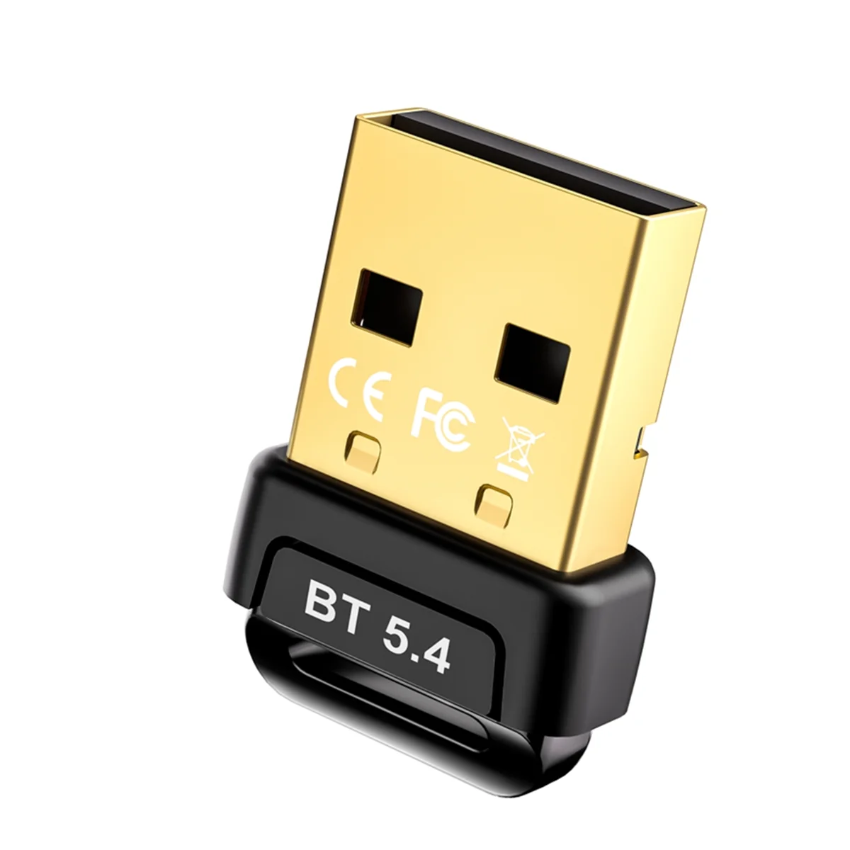 5.4 Bluetooth Adapter Driver-Free /BLE Low Latency Computer External USB Mini Bluetooth