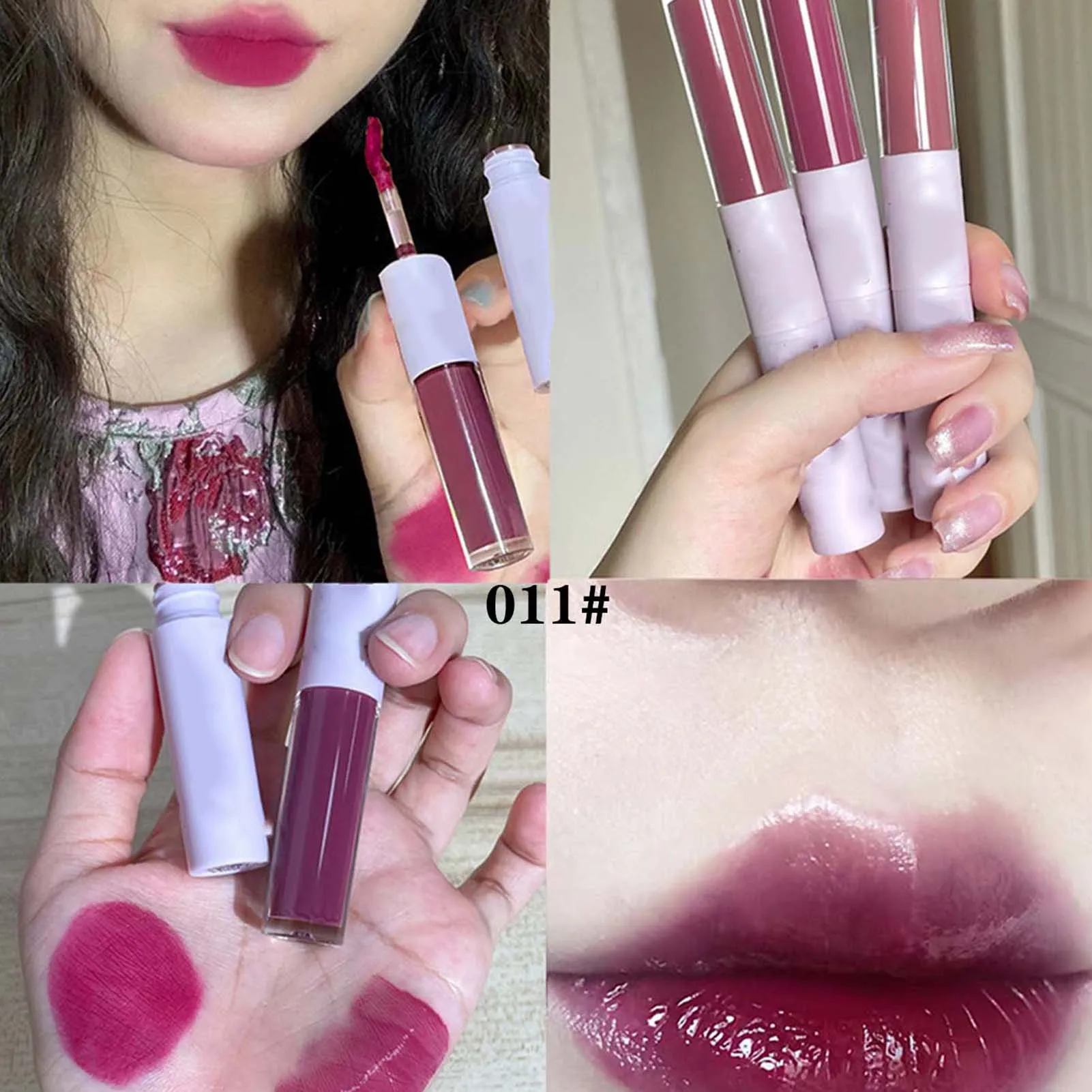 Colorful Liquid Lipstick Portable Non-Stick Cup Lip Gloss For Women Girls