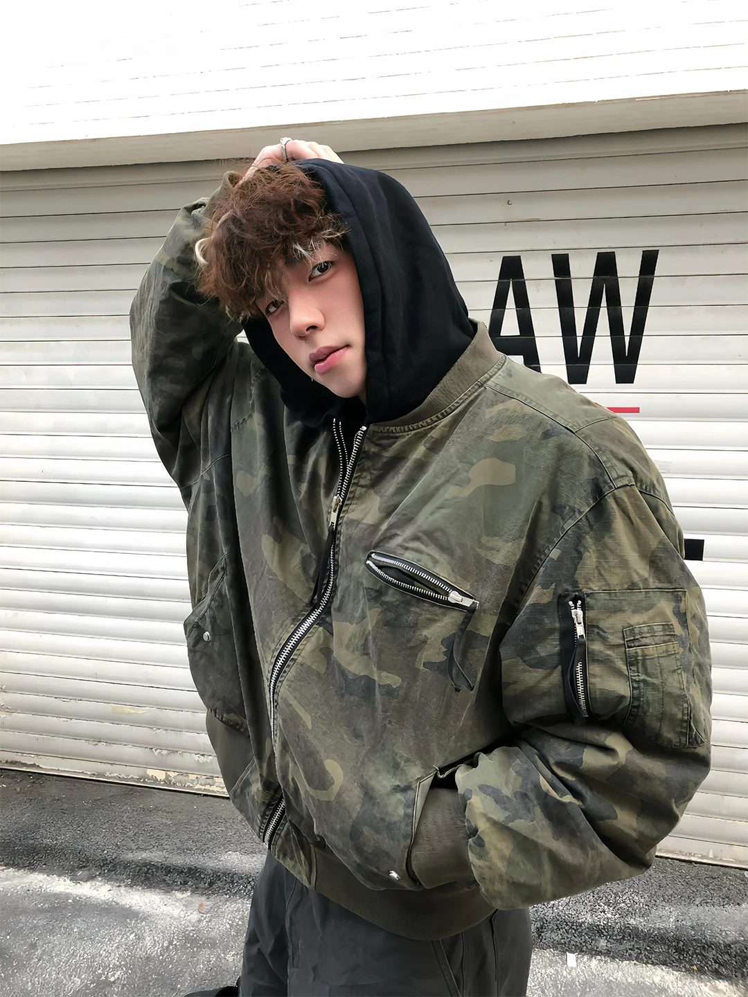 

Мужская утепленная куртка-бомбер American Style из хлопка и полиэстера, камуфляжная, зимняя, укороченная, повседневная, Cleanfit