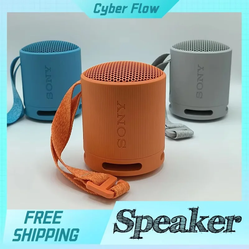 Yeni Xb100 kablosuz Bluetooth hoparlör toz geçirmez ağır bas taşınabilir açık spor müzik hoparlörler için özelleştirilmiş doğum günü hediyeleri