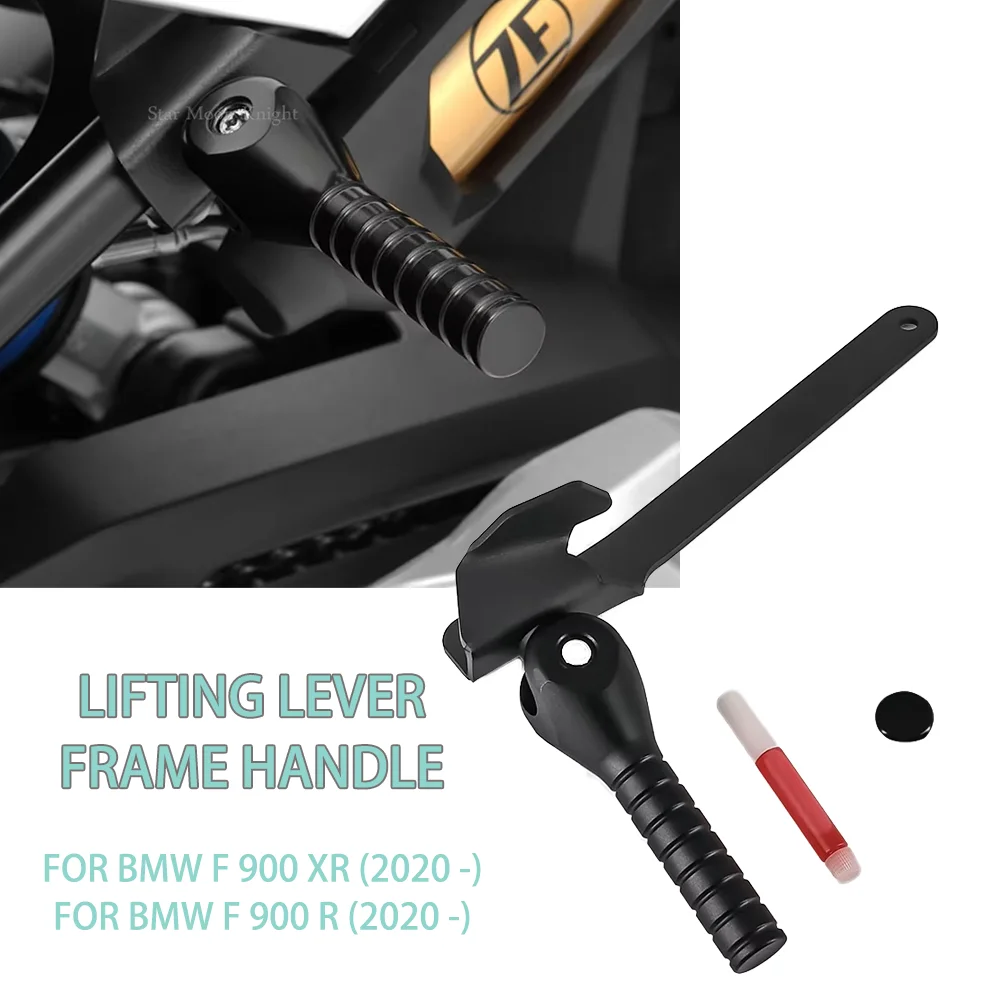 Folded Lifting Lever Frame Handle Lifting Handle Jack-up Handle For BMW F900R F900XR F 900 R XR 2020- Motorcycle Accessories