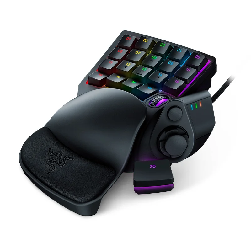 Imagem -02 - Teclado Razer-tartarus Pro Gaming Interruptores de Chave Mecha-membrana 32 Teclas Programáveis Chroma Iluminação Rgb