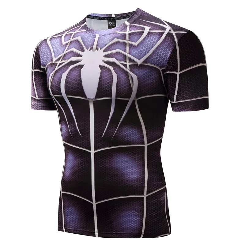 Marvel Spiderman 3D Print Trendy T Shirts Clothing Children Boys Girls Short Sleeves T-shirt Kids Summer Fashion Leisure Top Tee