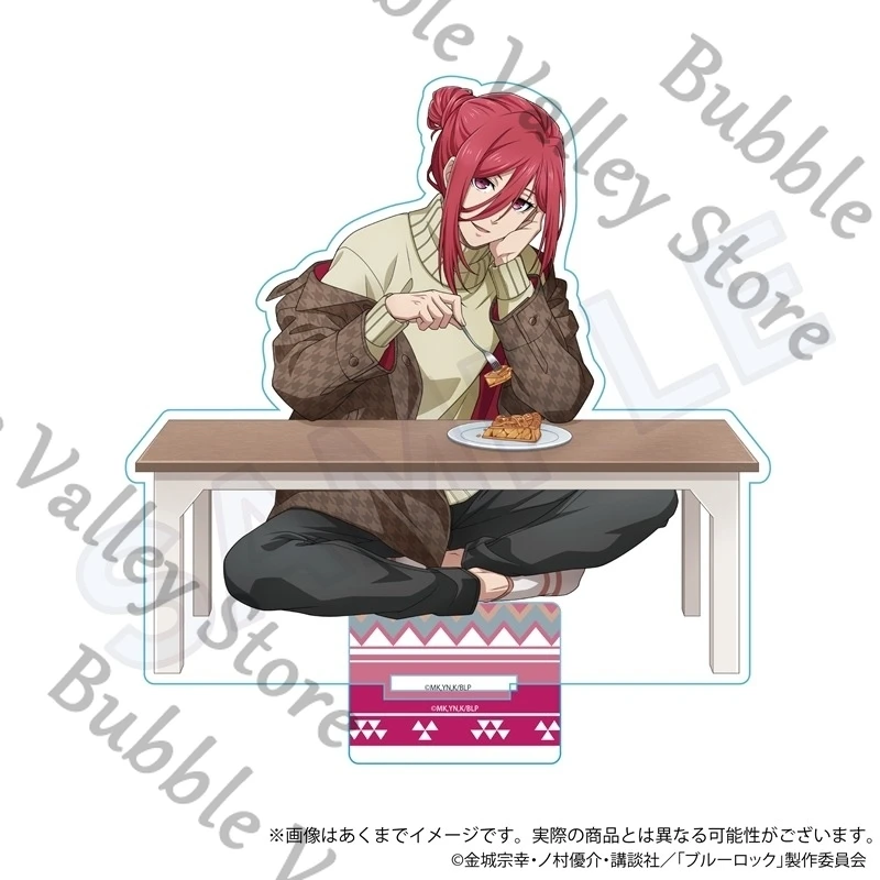 

Genuine Anime BLUE LOCK Chigiri Hyoma Rest Ver. Cosplay Acrylic Figure Stand Cartoon Standing Sign Desktop Ornament Xmas Gift