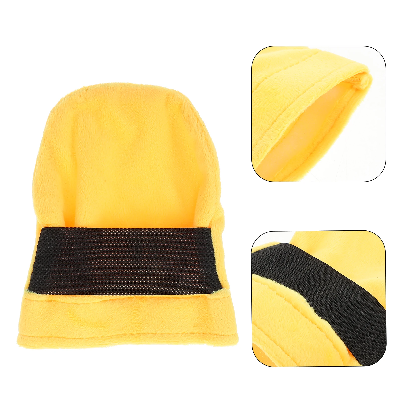 

Compact Sand Remover for Beach 13x11cm Easy Use Sand Cleaning Mitt for Kids Family Camping Travel Essential Yellow