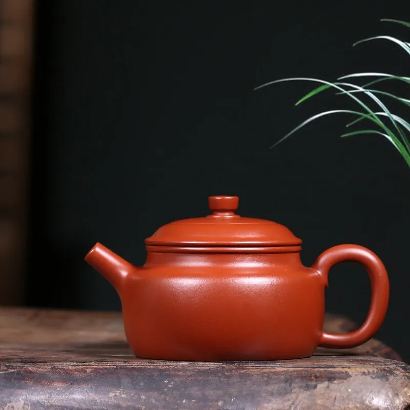 Zanghutianxia Handmade Purple Clay Teapot Yixing Raw Ore Dahongpao Tea Mini Teapot Small Capacity Tea Set De Zhongde Zhong