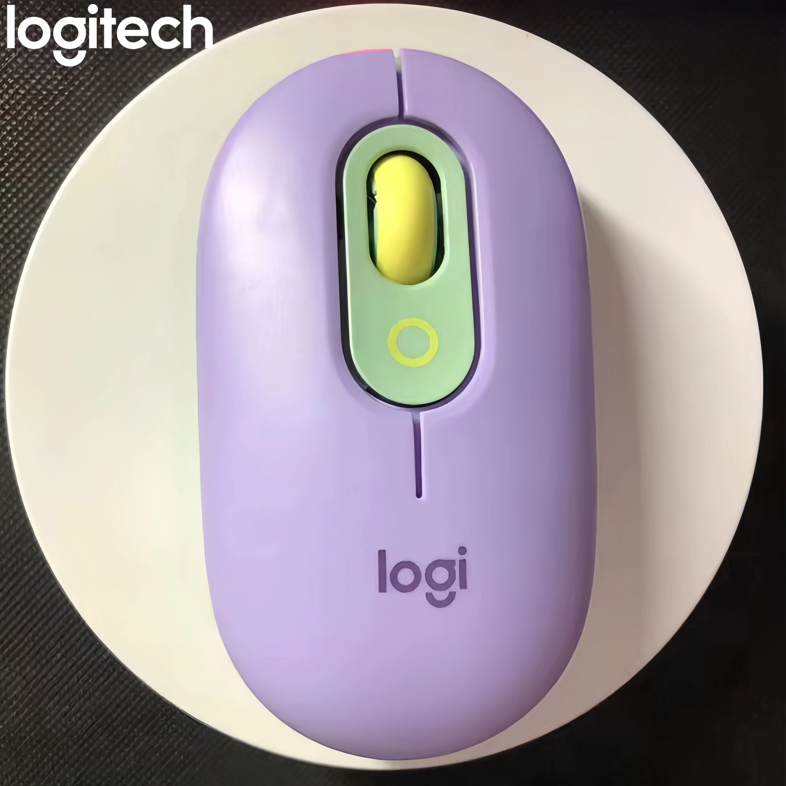 Logitech POP Mouse Inalámbrico Bluetooth Ratón Silencioso iPad Tablet Laptop Oficina