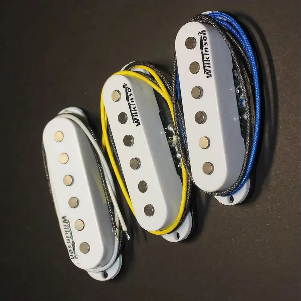 

Wilkinson Electric Guitar Pickups WVS Ainico5 Single coil Guitar Pickup For Squier Pickups Replacement