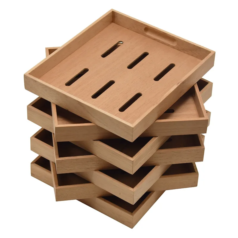 Cedar Wood Humidor Tray Accessories 1pc Solid Wood Tray For Cigar Box Humidor Accessory Tools Portable cigar humidor accessories