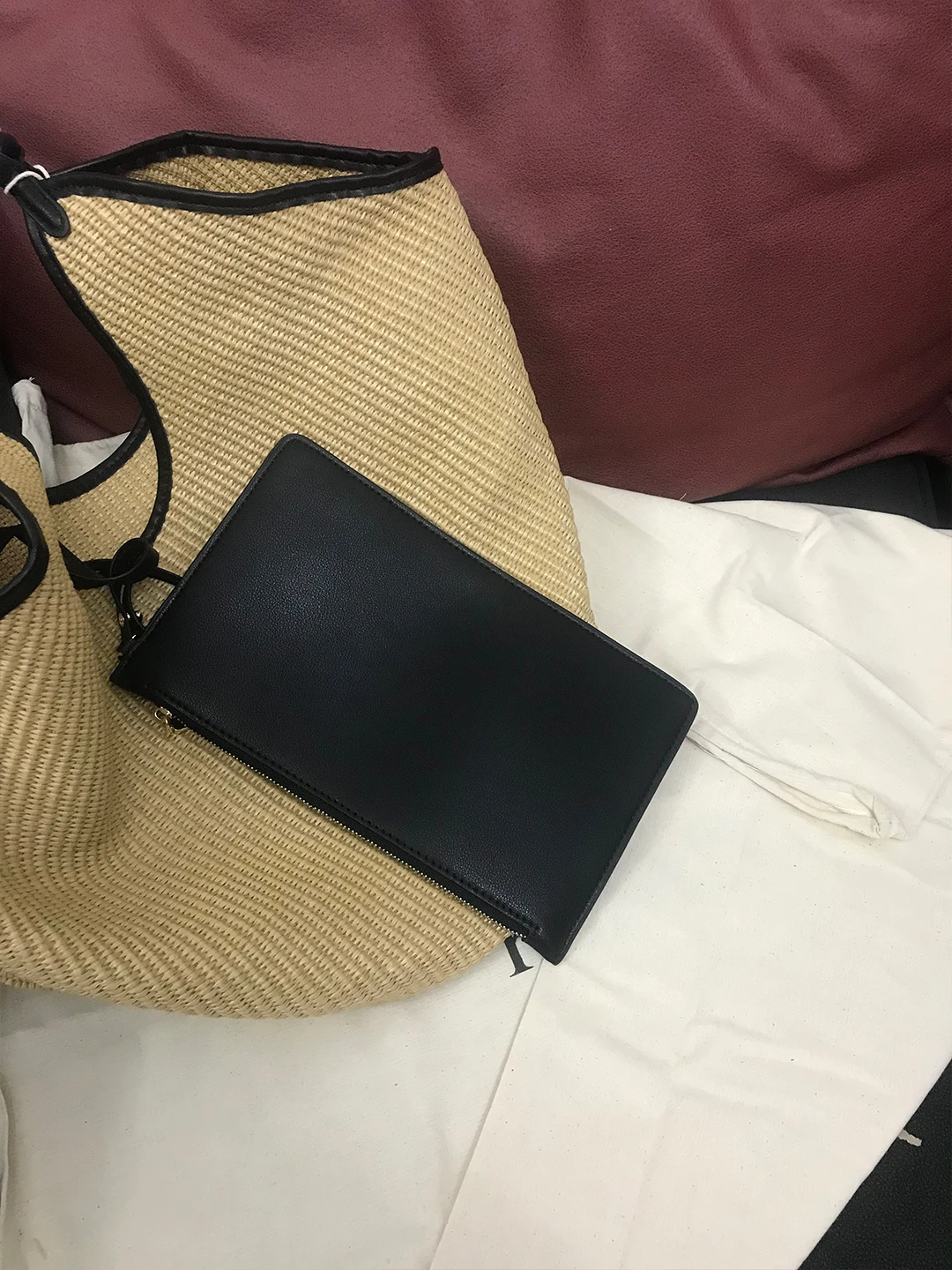 

Khaite 2025, новая большая сумка-тоут Capaci St Woven, женская сумка-тоут с одним ремешком, сумка ape Pure Color Briti S...