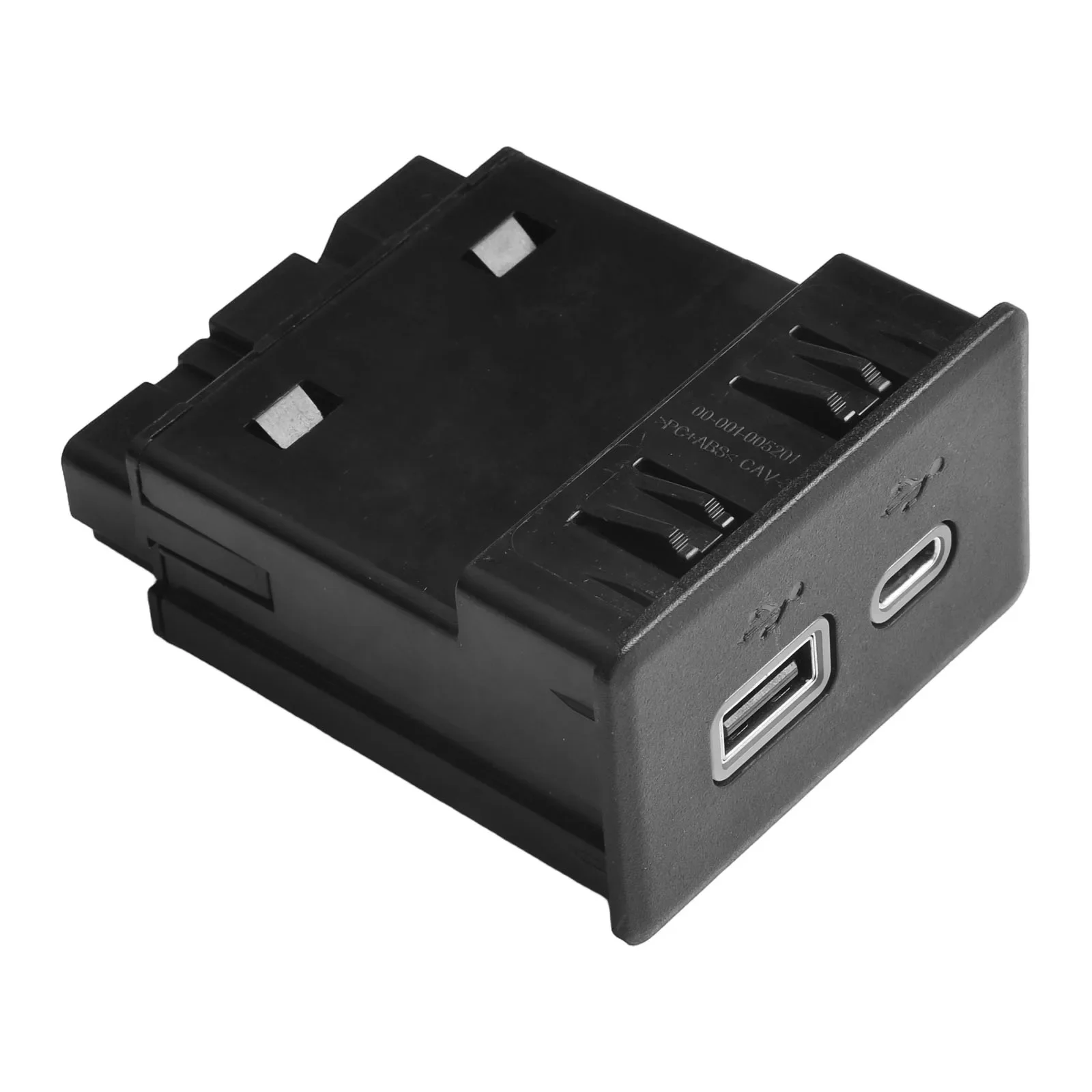 

Car Electronics Connector Car Charger USB Receptacle High Universality Replacement Installation ABS Construction