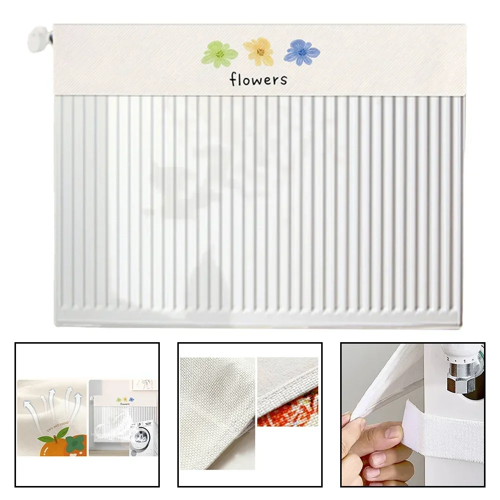 

Modern Heater Cover Heating Dust Cover Versatile Fabric Heating Cover Dust Cover Stylish Home Decor For Home Heating Systems