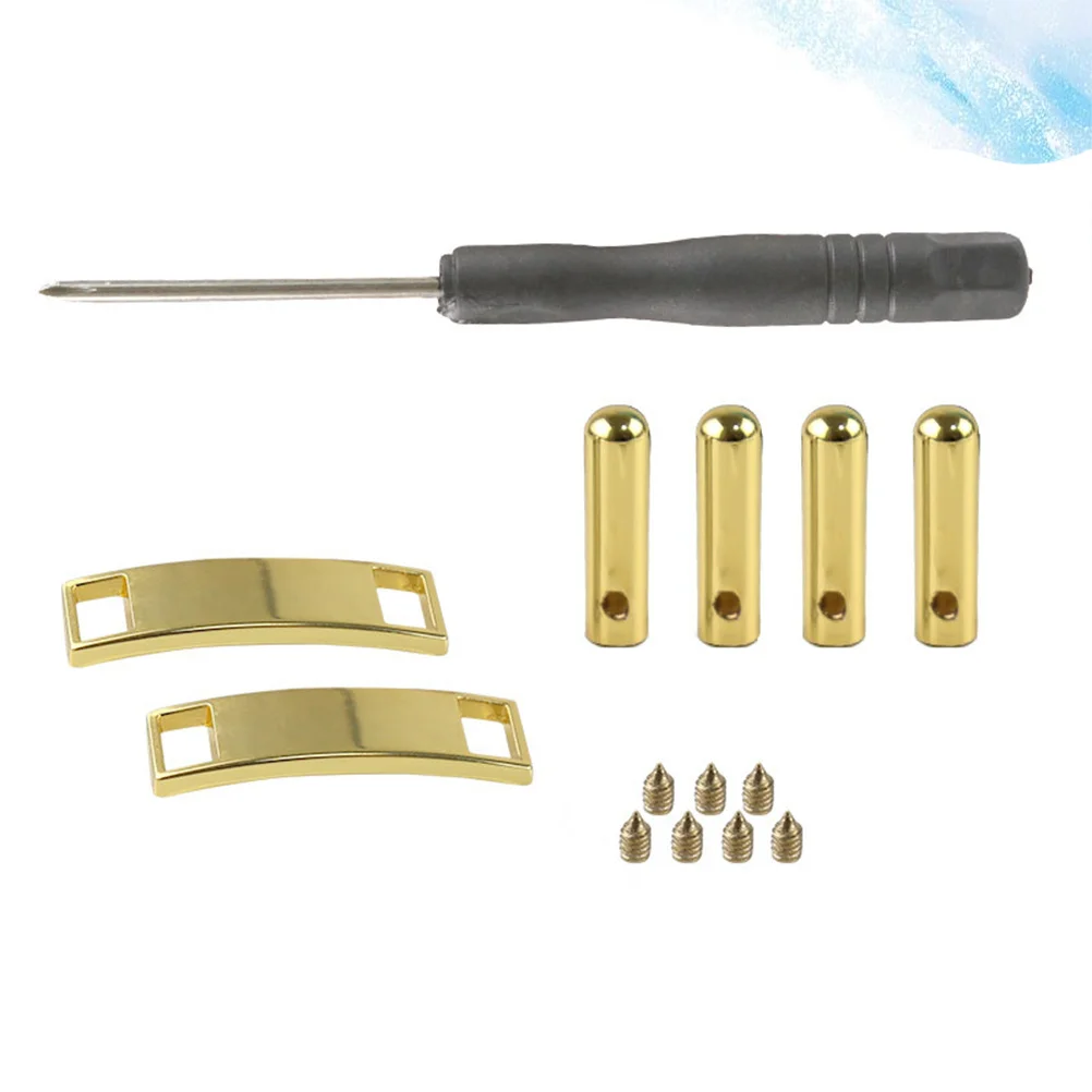 

1Set Metal Shoe Repair Kit Shoes Repaired Tools Includes Aglets Screws Screwdriver Durable Repair Tools for Sports Casual