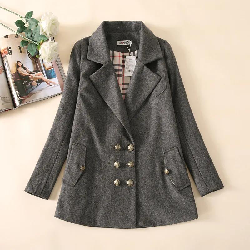 2022 Japanese Women Men College Style Spring Autumn Black Suits Blazer Long Sleeve Jackets Coats Outwear For JK School Uniform