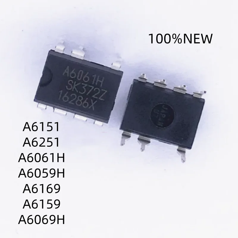 (10 Pieces) 100% New A6151 A6251 A6061H A6059H A6169 A6159 A6069H In-Line Dip-7 Power Management Chip